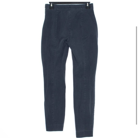 Everlane Dress Pants Side Zip Elastic Waist 4 CQ - Picture 7 of 11